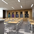 Mathematics Room Sudoku Room 3d model