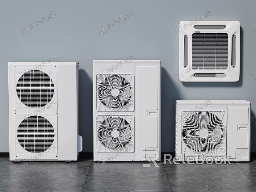 Modern air conditioner external unit model