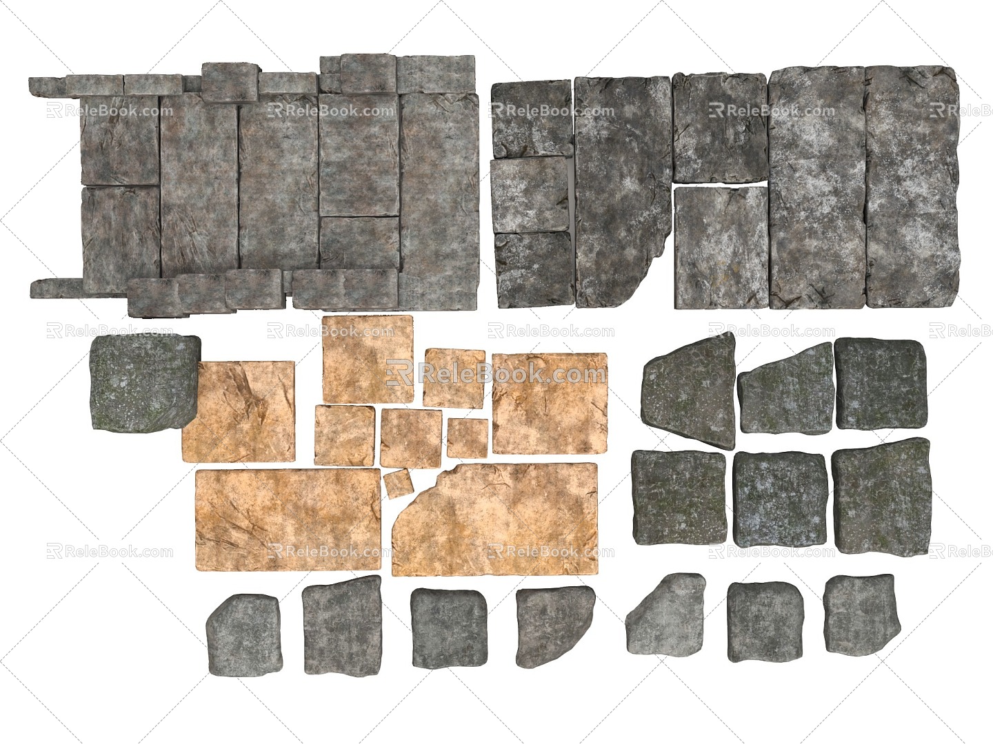 Stone Slab 3d model