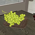 Modern Grape Cherry 3d model