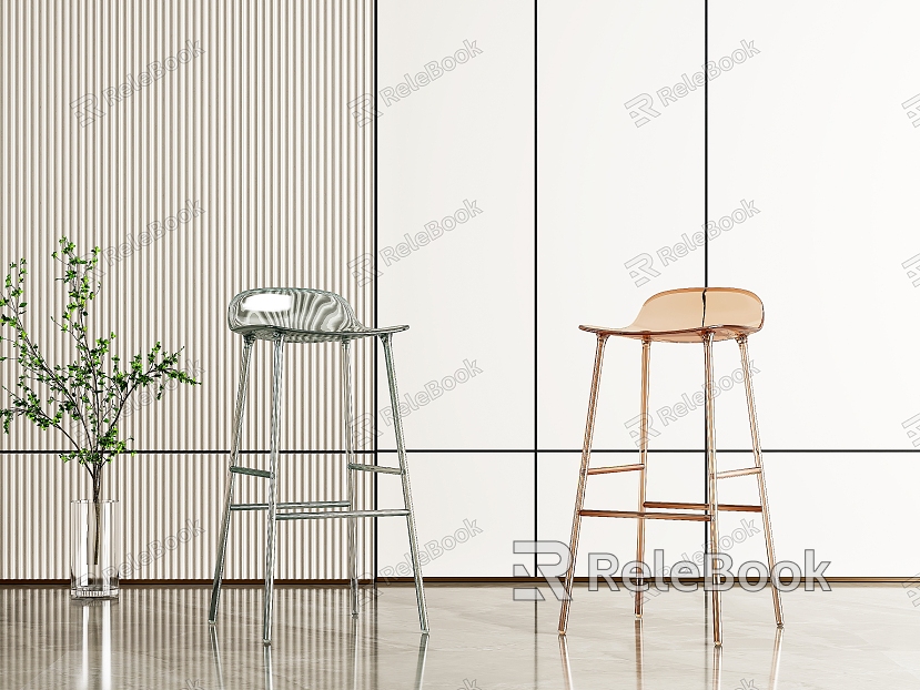 Modern Bar Chair model