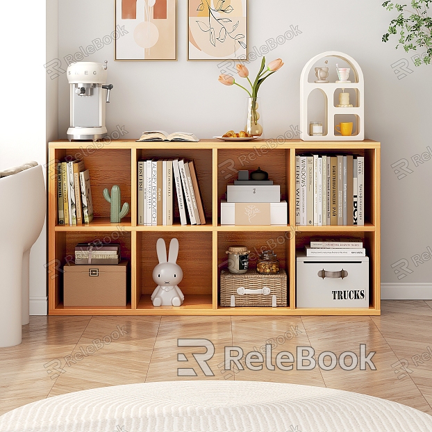 Modern Bookshelf model