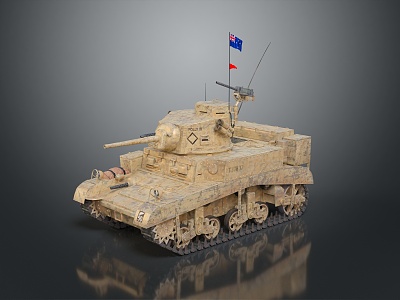 Light Tank Light Armored Tank Modern Tank World War II Tank World War I Tank Heavy Tank 3d model