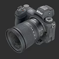 Professional Nikon Digital Camera With Large Lens For Commercial Photography