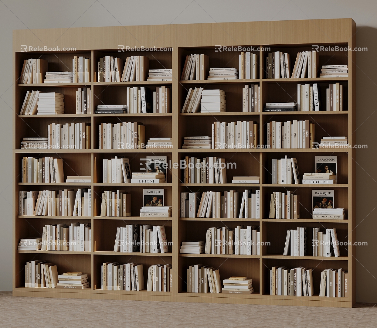 Bookcase 3d model