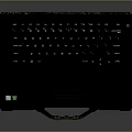 Durable Portable Black Industrial Rugged Laptop With Handle Functional Keyboard And Screen