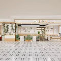 Traditional Chinese Hotpot Restaurant Interior With Wooden Decor Dining Tables And Menu Boards