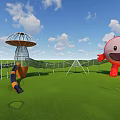 Theme slide 3d model
