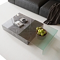 Modern coffee table 3d model