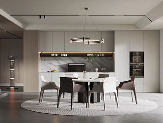 Modern Restaurant 3d model