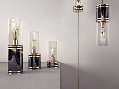 Modern lamps combined decorative lamps model