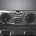 Metallic Device With Dual Circular Components And 2.5 25% Display Panel