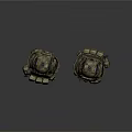 Modern Military Backpack Special Forces suit Armor Kit Soldier Equipment 3d model