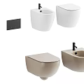 Modern Toilet Designs In White And Beige With Sleek Ceramic Fixtures