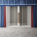 Door Curtain 3d model