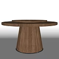 Round table 3d model