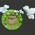 Game Environment Game Scene Fairy Tale Scene Fairy Tale Magic Scene Magic Item Fantasy Scene 3d model