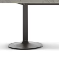 Sleek Modern Dining Table With Marble Top And Metal Base Design Features 3d model