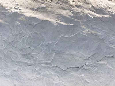 Gray Textured Background Wall with Natural Surface for Modern Interior Design and Home Decor 3d model