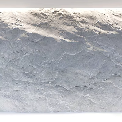 Gray Textured Background Wall with Natural Surface for Modern Interior Design and Home Decor 3d model