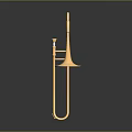 Shiny Golden Jewelry Piece With Elegant Design And Reflective Surface