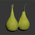 Yellow Woven Teardrop Shaped Hanging Chairs With Cushion And Small Round Stool