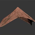 Copper Origami Shaped Building Design With Folded Surface And Unique Structure