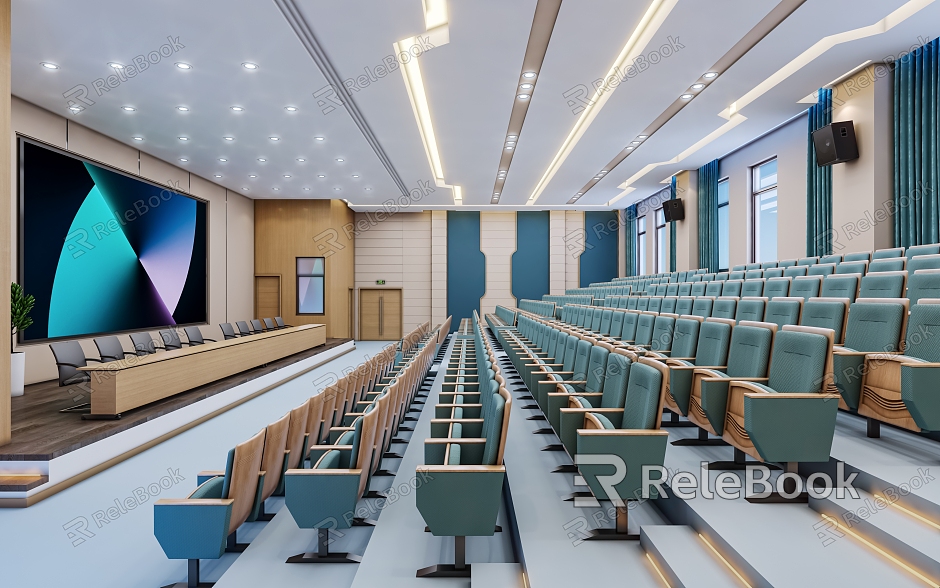 Modern Conference Hall model