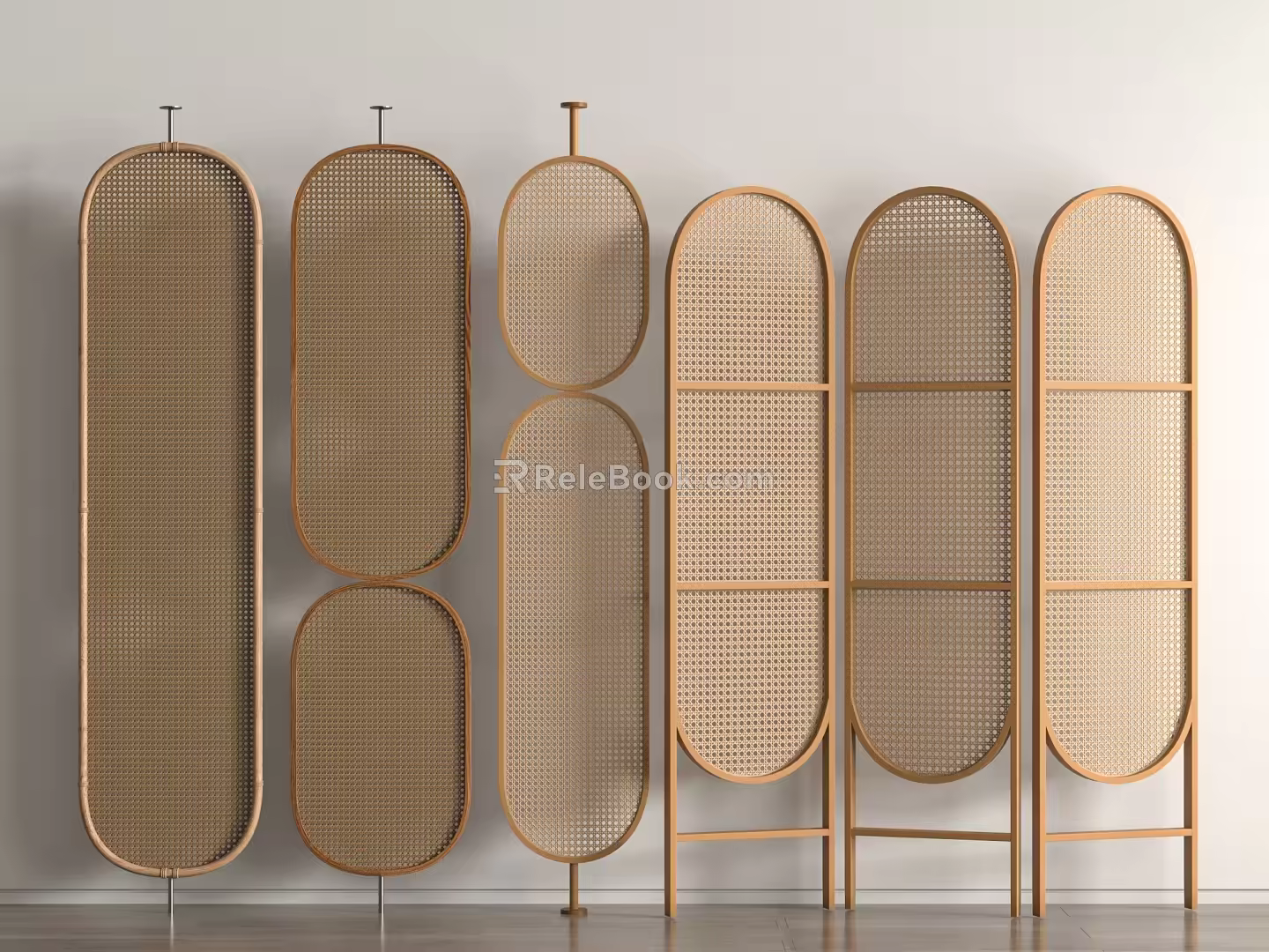 Silly rattan partition 3d model