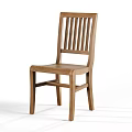 Various Modern Wooden Dining Chairs With Sleek Backrests And Sturdy Legs Design