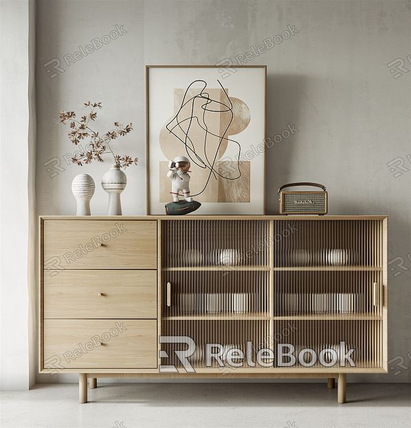 Modern Sideboard Entrance Cabinet model