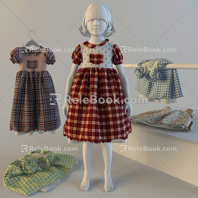 Dress 3d model