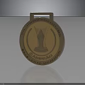 Stylish Football Champion Apparel With Gold Medal Design And Team Logo