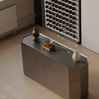 Modern Entrance Cabinet 3d model