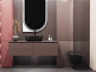 Modern sink 3d model