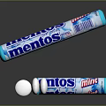 Mentos Classic Mint Chewy Candies In Roll Packaging For Fresh Breath