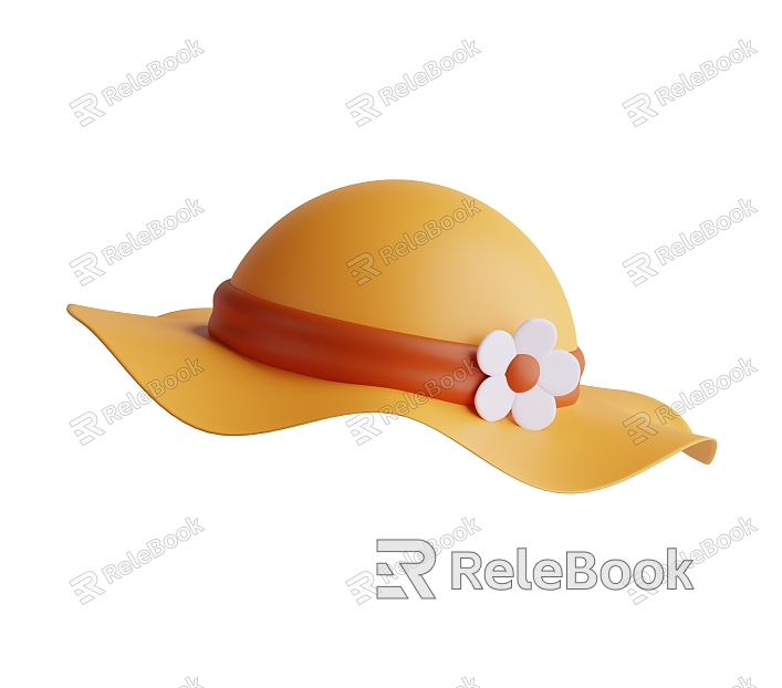 hat sun hat lady hat cartoon hat model