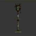Bench drill vertical drilling machine vertical bench drilling machine tools hardware tools processing tools realistic 3d model
