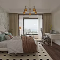 Artistic Room With Wooden Shelves White Vases Easel Paintings Fruits And Wooden Floor