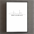 Elegant Wall Art Design with Drink Script and More Champagne Text