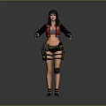 Warrior Character With Combat Gear And Tactical Equipment