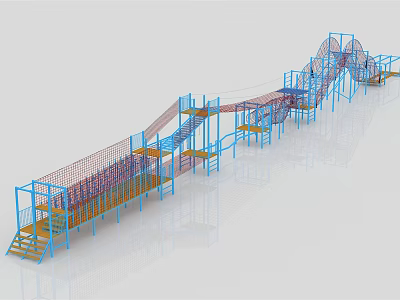 Modern Amusement Equipment 3d model