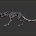 Monster Monster Monster Monster Monster Warrior Alien Monster Alien Monster 3d model