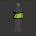 Mountain Dew ICE Beverage Bottle With Transparent Body And Green Cap