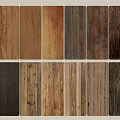 Stone Wood Wooden Panels Featuring Various Natural Textures And Different Grain Types For Interior Use