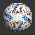 FIFA World Cup Qatar 2022 Official Football With Colorful Geometric Patterns