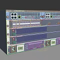 PANDACOM Series 3 Network Device Featuring Multiple Ports Slots And Interfaces