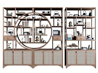 New Chinese Antique Rack 3d model