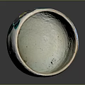 Hand Carved Ceramic Bowl With Textured Surface And Simple Artisan Design
