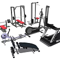 Essential Fitness Equipment Including Treadmill Dumbbells Weight Bench and Rowing Machine for Home Gym